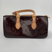 LOUIS VUITTON Monogram Vernis Rosewood Ave Amarante