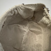 CHANEL Python Croissant Bag Ivory