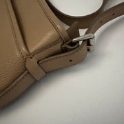 Burberry London Leather Shoulder Bag - Beige