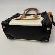 CELINE  Micro Tricolor Calfskin Luggage Tote