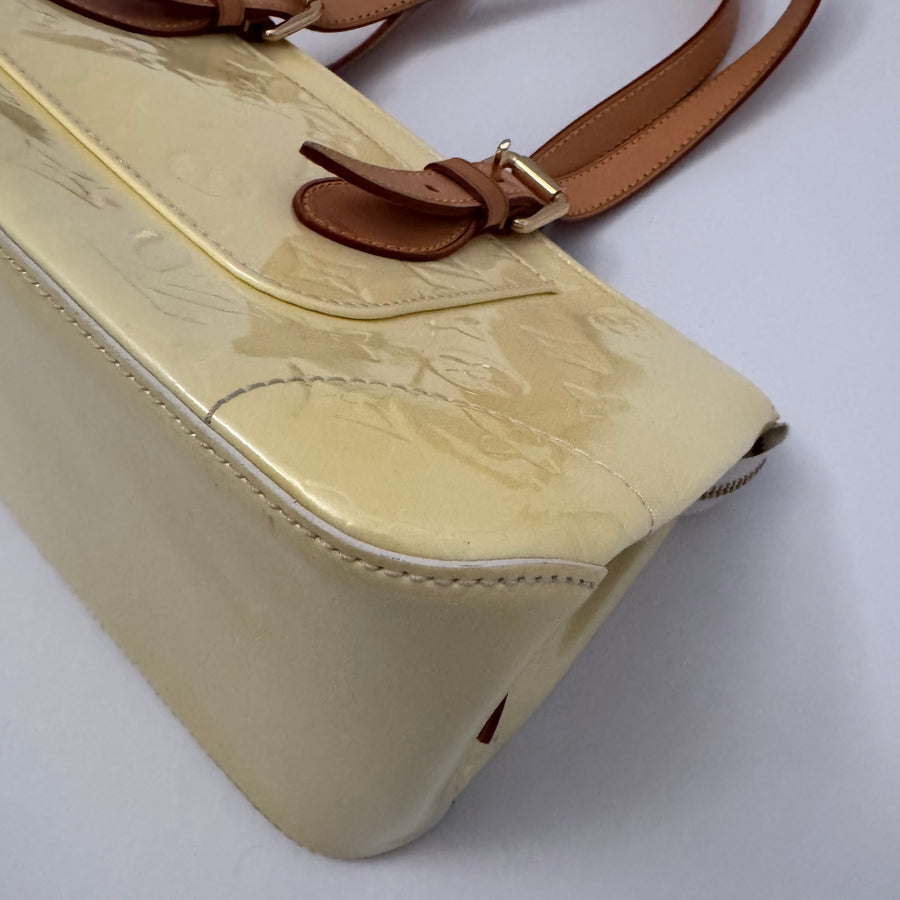 LOUIS VUITTON Monogram Vernis Rosewood Ave Perle