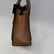 CELINE  Micro Tricolor Calfskin Luggage Tote