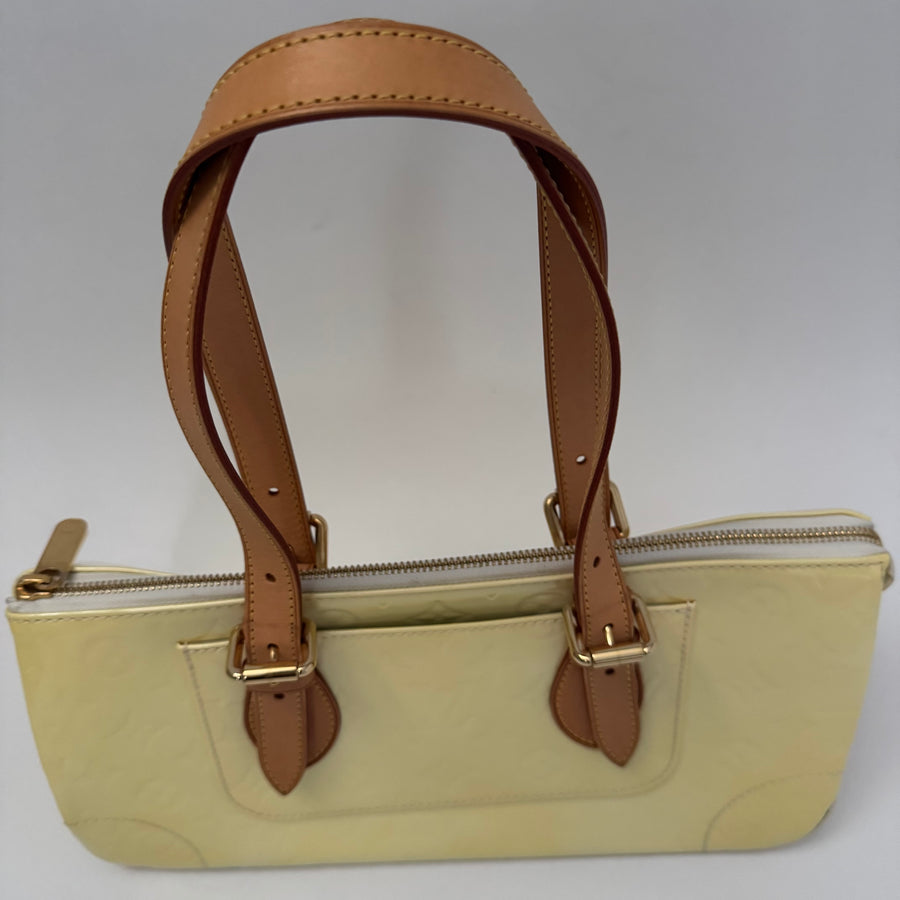 LOUIS VUITTON Monogram Vernis Rosewood Ave Perle