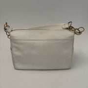CHANEL Calfskin Timeless CC Shoulder Bag, White