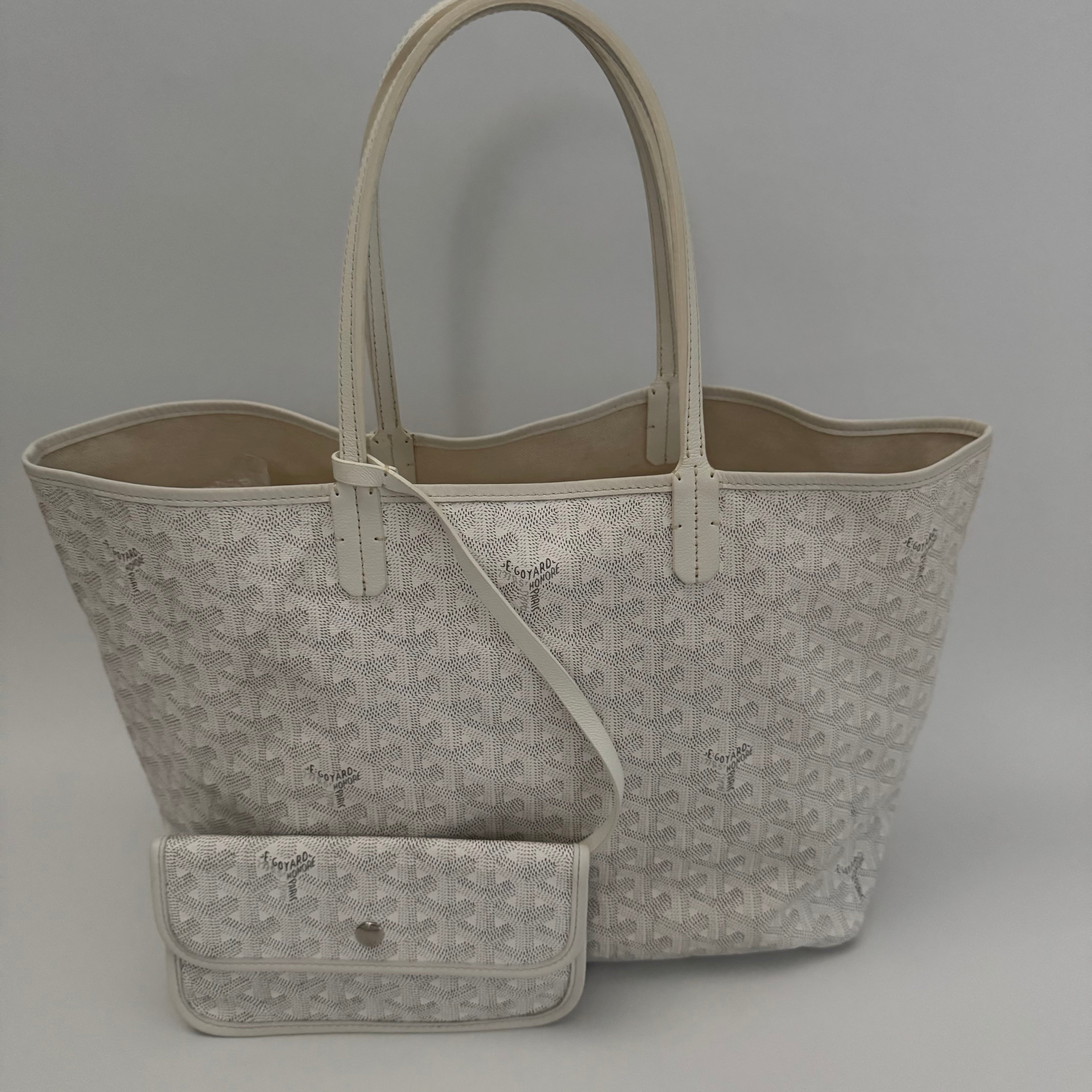 GOYARD Goyardine Saint Louis PM White