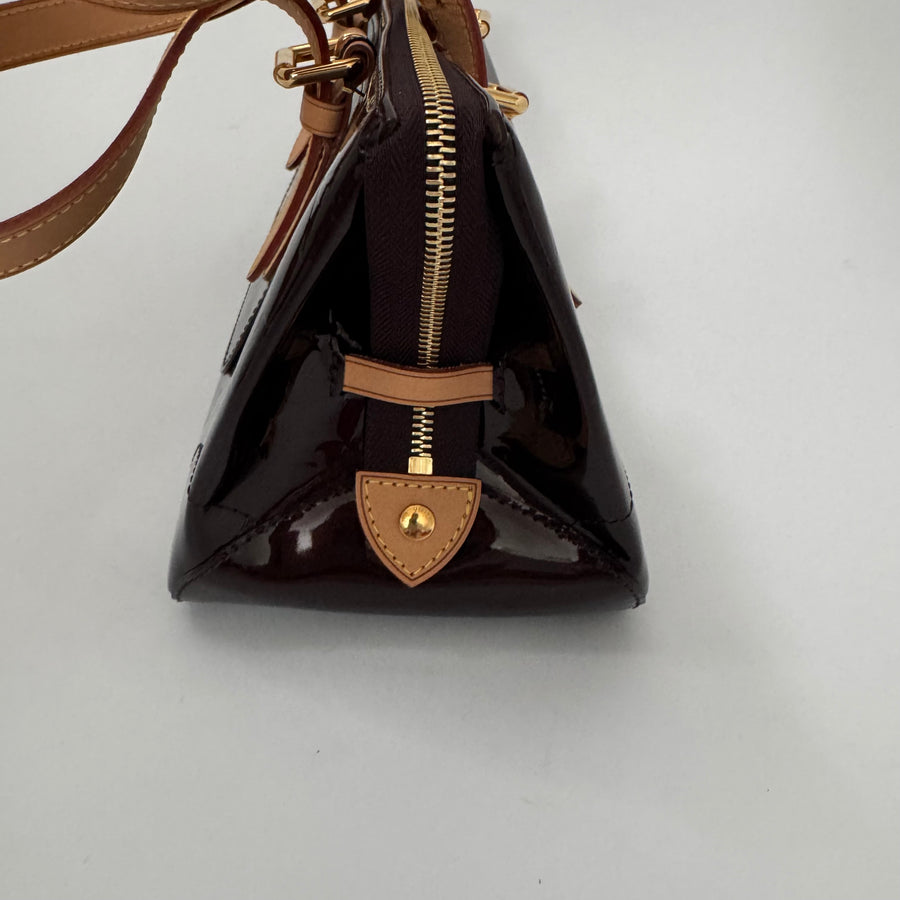 LOUIS VUITTON Monogram Vernis Rosewood Ave Amarante