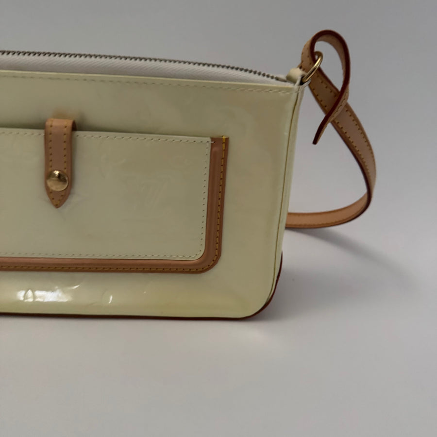 Louis Vuitton Mallory Square Ivoire Monogram Vernis Bag