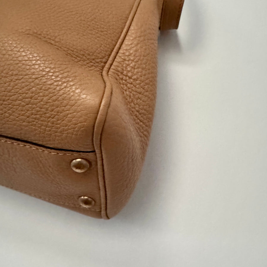 Gucci Bamboo Shopper Tote Beige, Small