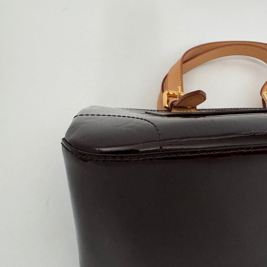 LOUIS VUITTON Monogram Vernis Rosewood Ave Amarante