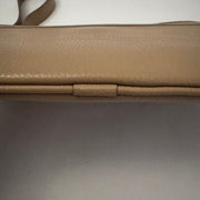 Burberry London Leather Shoulder Bag - Beige