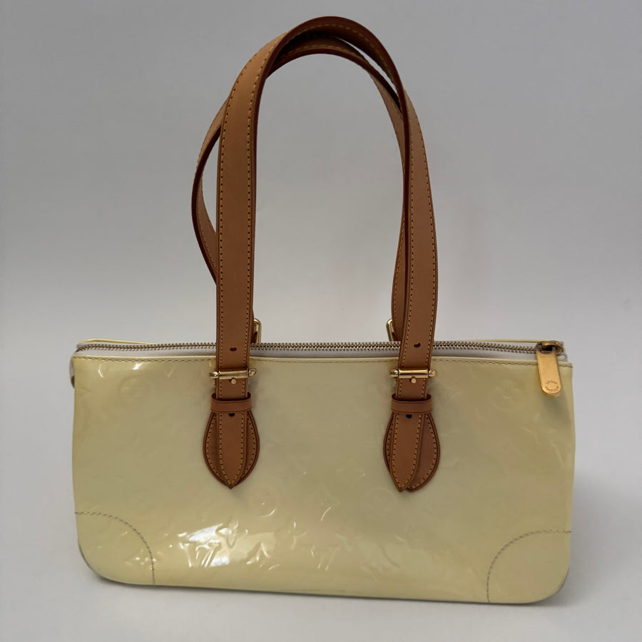 LOUIS VUITTON Monogram Vernis Rosewood Ave Perle