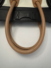 CELINE  Micro Tricolor Calfskin Luggage Tote