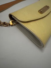 LOUIS VUITTON Perle Monogram Vernis Sunset Boulevard Bag