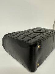 Chanel Lambskin Quilted CC Chocolate Bar Shoulder bag