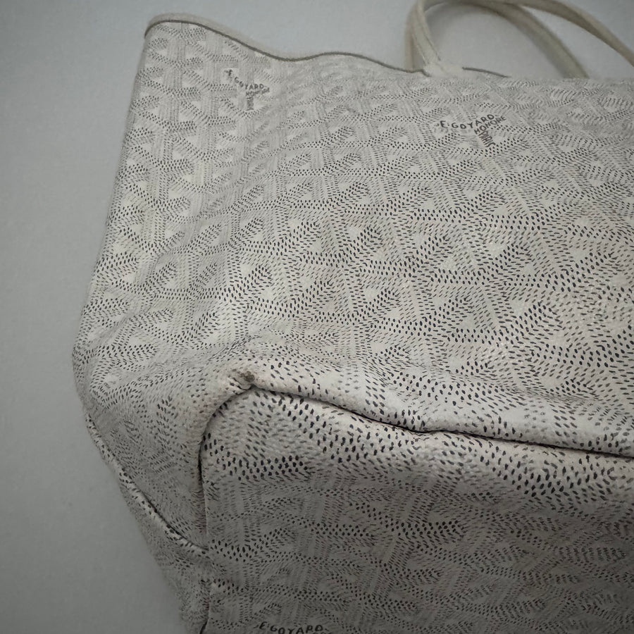 GOYARD Goyardine Saint Louis PM White