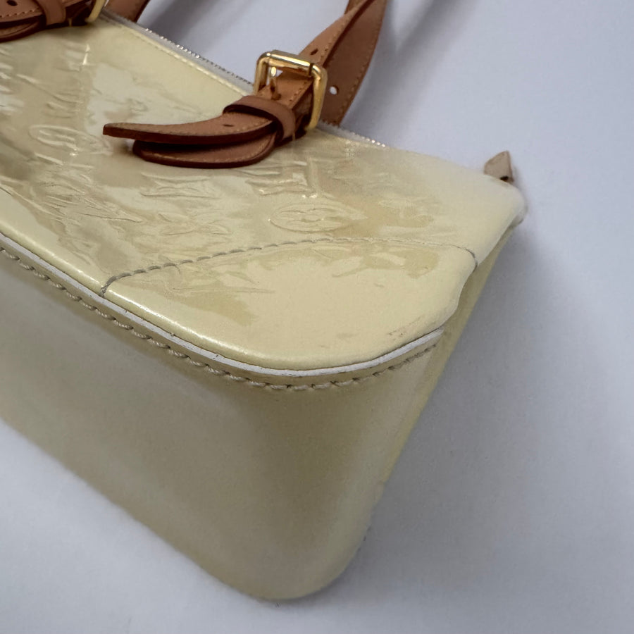 LOUIS VUITTON Monogram Vernis Rosewood Ave Perle