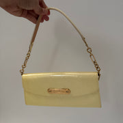 LOUIS VUITTON Perle Monogram Vernis Sunset Boulevard Bag