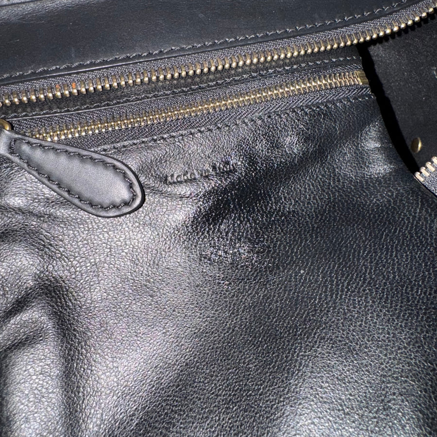 CELINE  Micro Tricolor Calfskin Luggage Tote