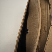 Burberry London Leather Shoulder Bag - Beige