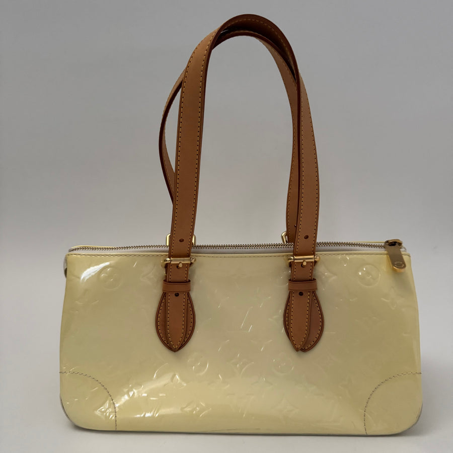 LOUIS VUITTON Monogram Vernis Rosewood Ave Perle