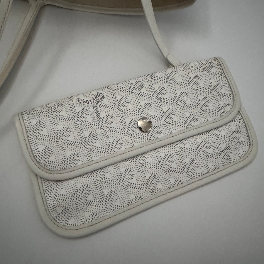 GOYARD Goyardine Saint Louis PM White