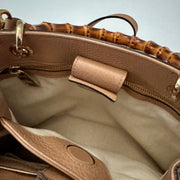 Gucci Bamboo Shopper Tote Beige, Small