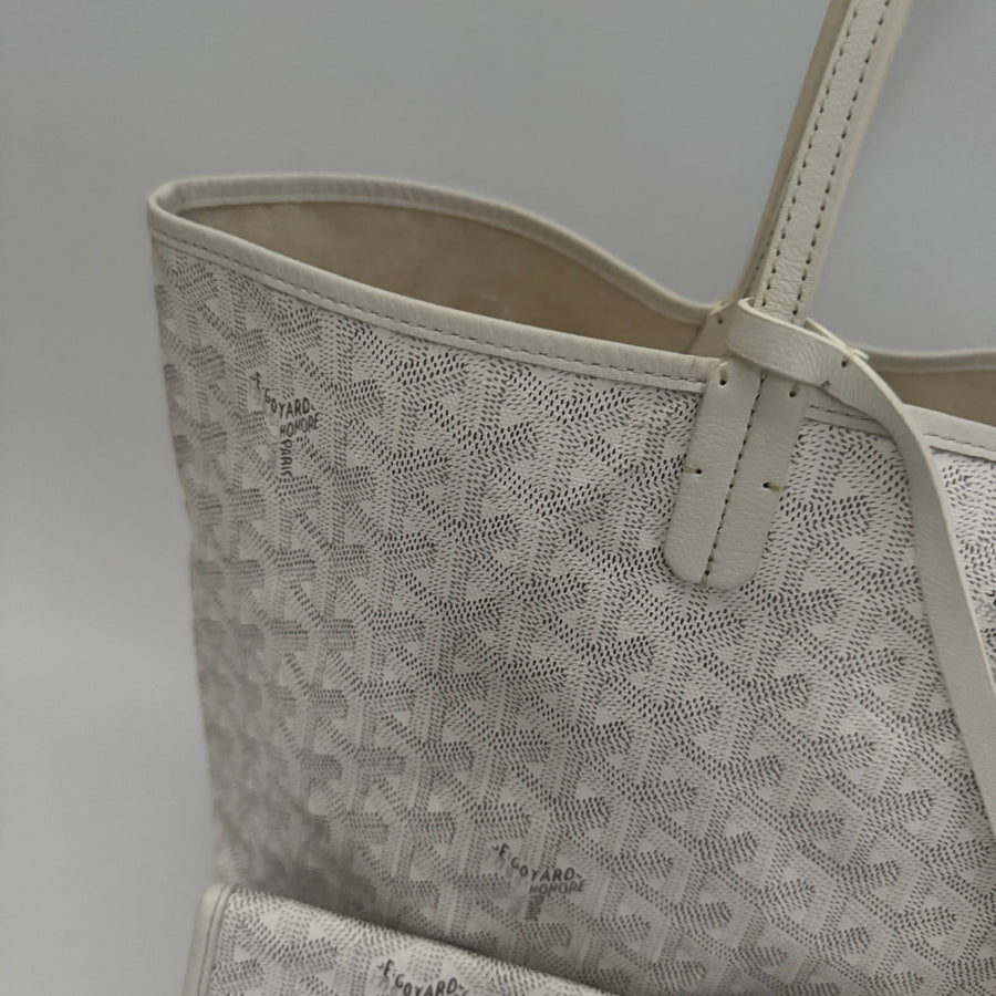 GOYARD Goyardine Saint Louis PM White