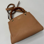 Gucci Bamboo Shopper Tote Beige, Small