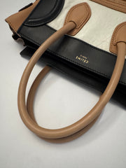 CELINE  Micro Tricolor Calfskin Luggage Tote