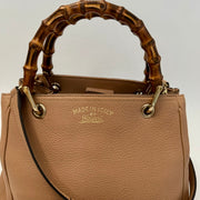 Gucci Bamboo Shopper Tote Beige, Small