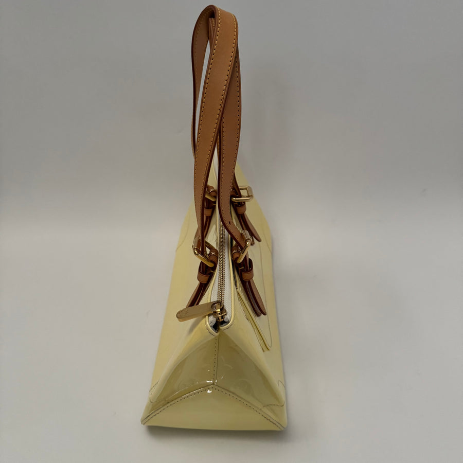 LOUIS VUITTON Monogram Vernis Rosewood Ave Perle