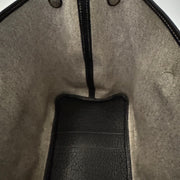 HERMES Toile Negonda Garden Party 36 MM Tote Black Ecru