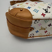 Louis Vuitton Greta White Multicolor Shoulder Bag