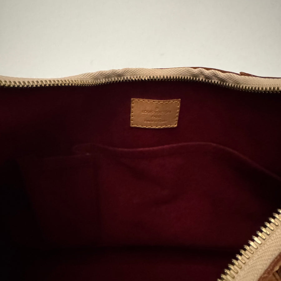 Louis Vuitton Greta White Multicolor Shoulder Bag