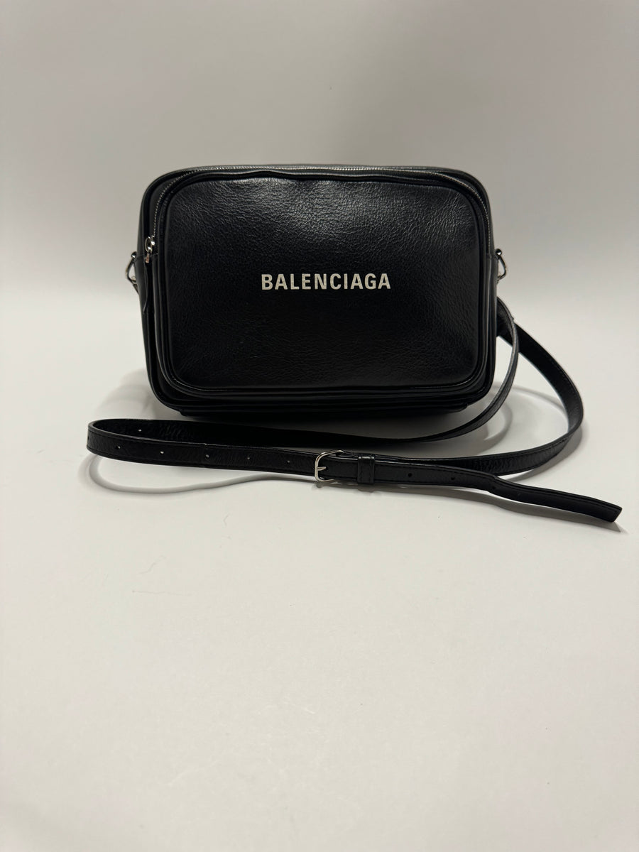 Balenciaga Everyday Leather Crossbody Bag