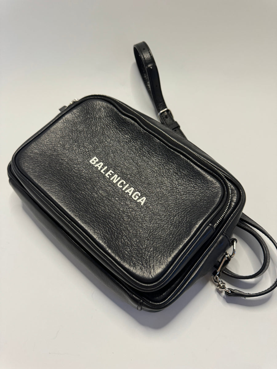 Balenciaga Everyday Leather Crossbody Bag