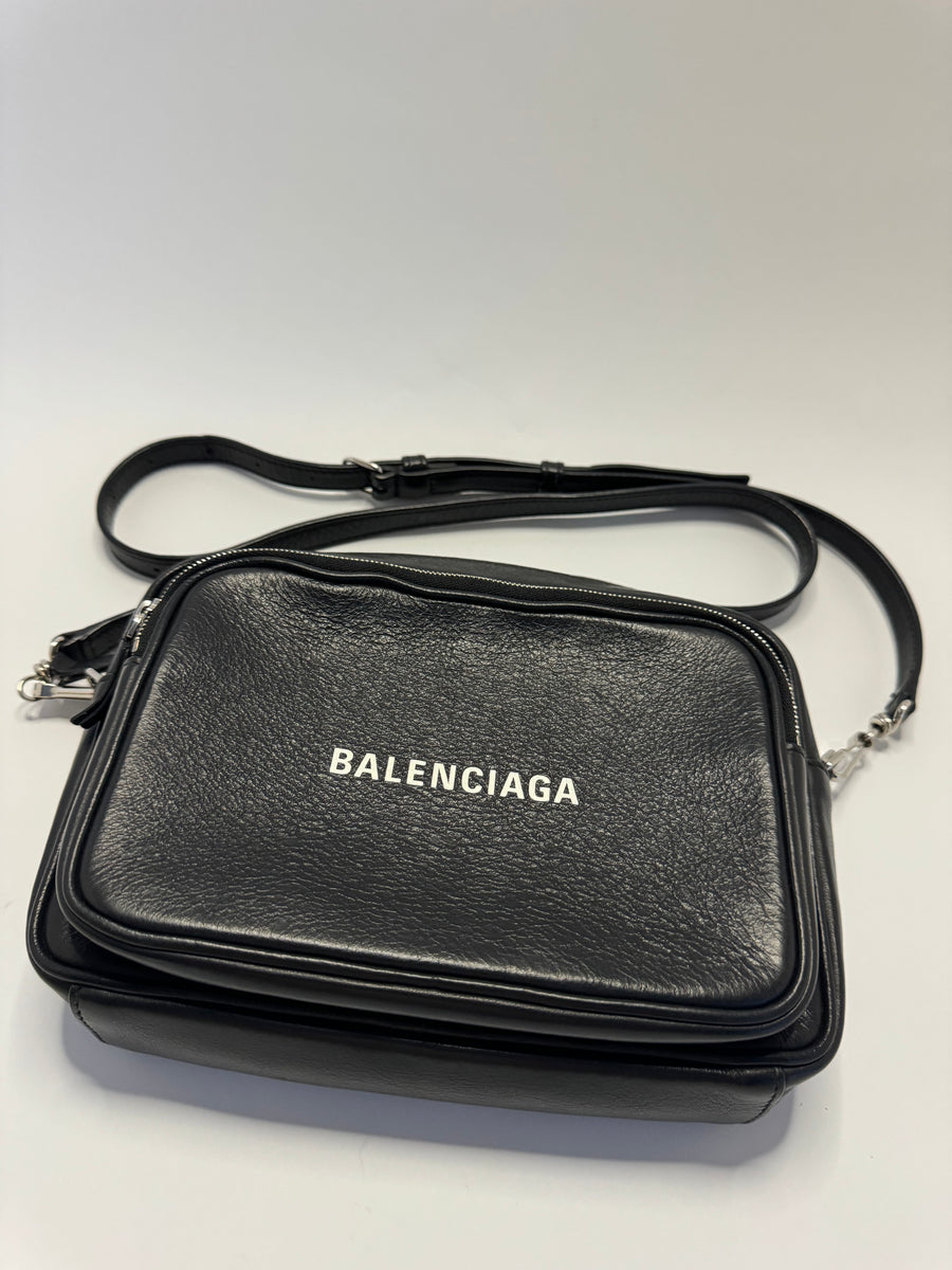 Balenciaga Everyday Leather Crossbody Bag