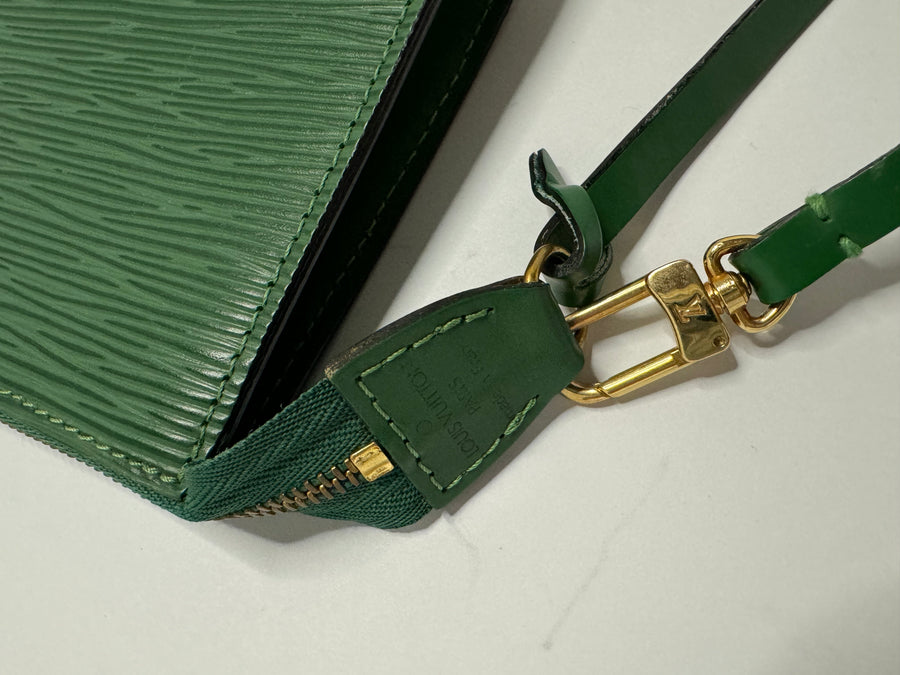 Louis Vuitton Epi Pochette Accessories Green