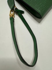 Louis Vuitton Epi Pochette Accessories Green