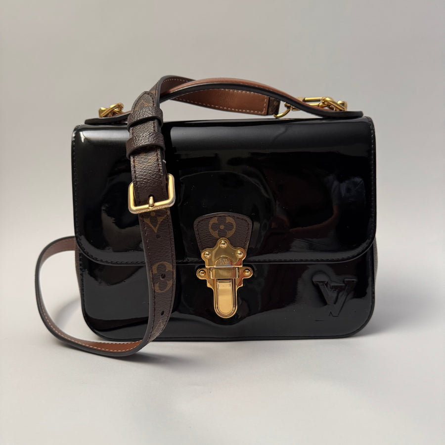 Louis Vuitton Patent Calfskin Monogram Cherrywood BB