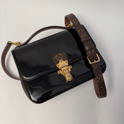 Louis Vuitton Patent Calfskin Monogram Cherrywood BB