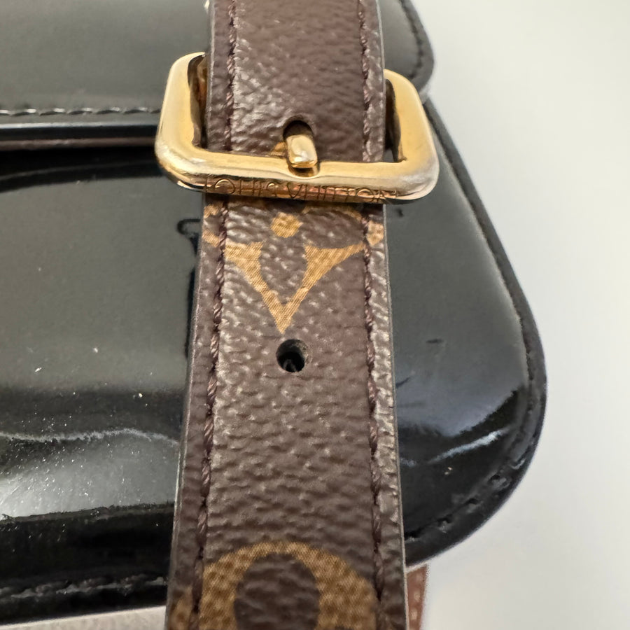 Louis Vuitton Patent Calfskin Monogram Cherrywood BB