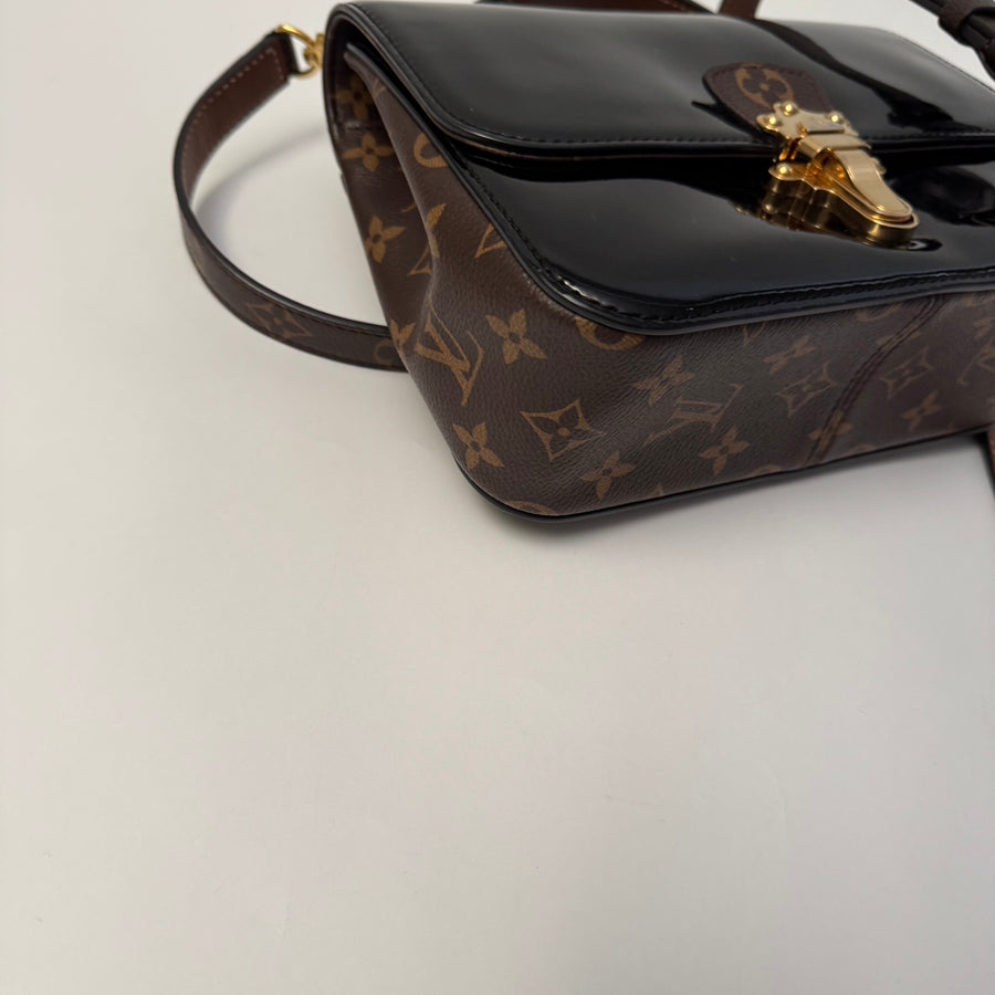 Louis Vuitton Patent Calfskin Monogram Cherrywood BB