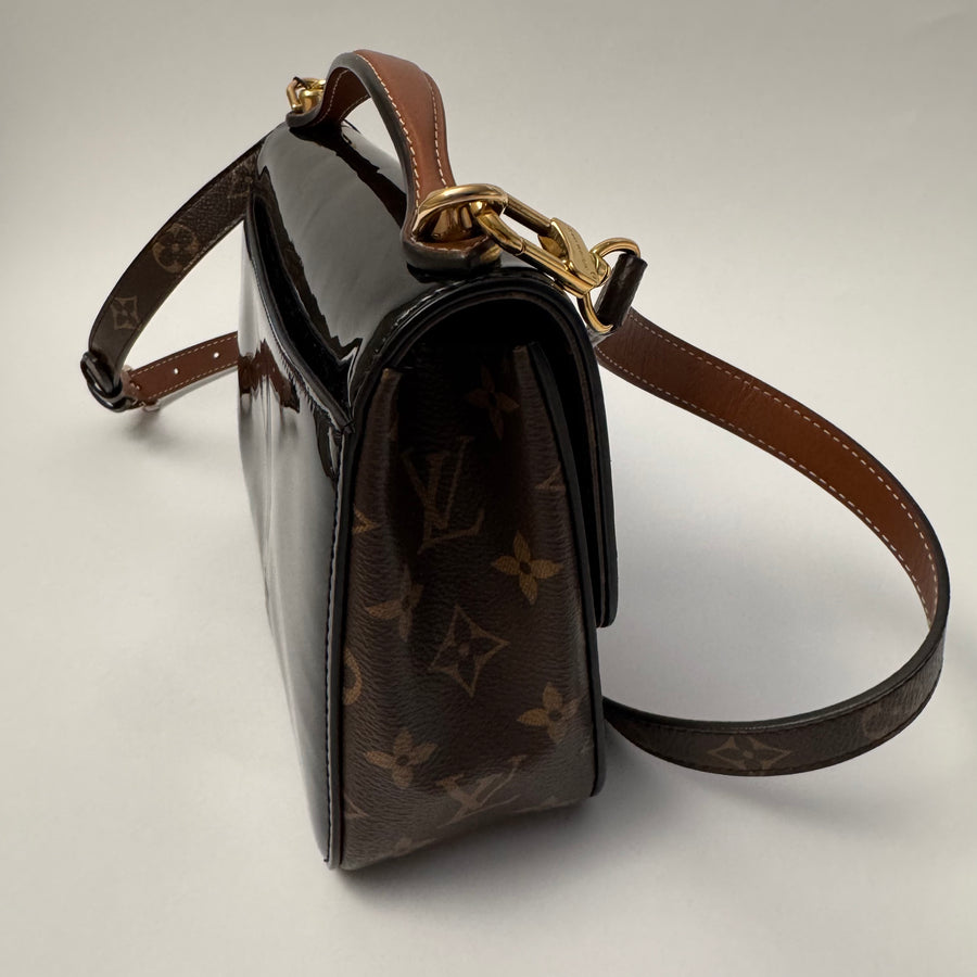 Louis Vuitton Patent Calfskin Monogram Cherrywood BB