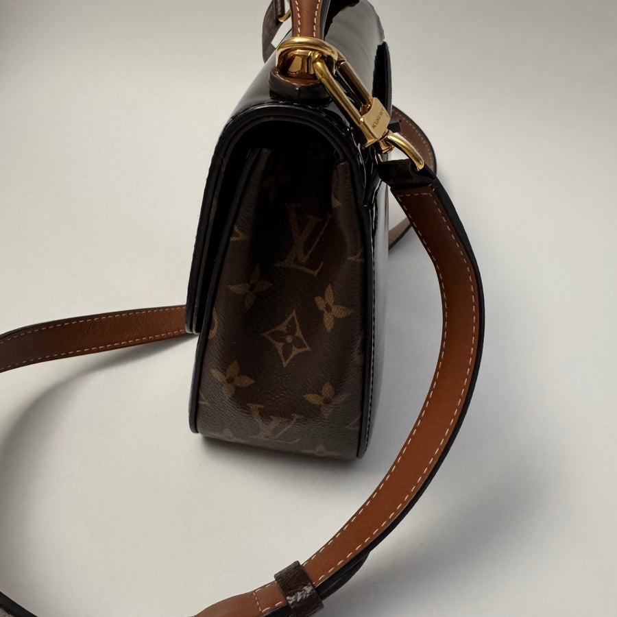 Louis Vuitton Patent Calfskin Monogram Cherrywood BB