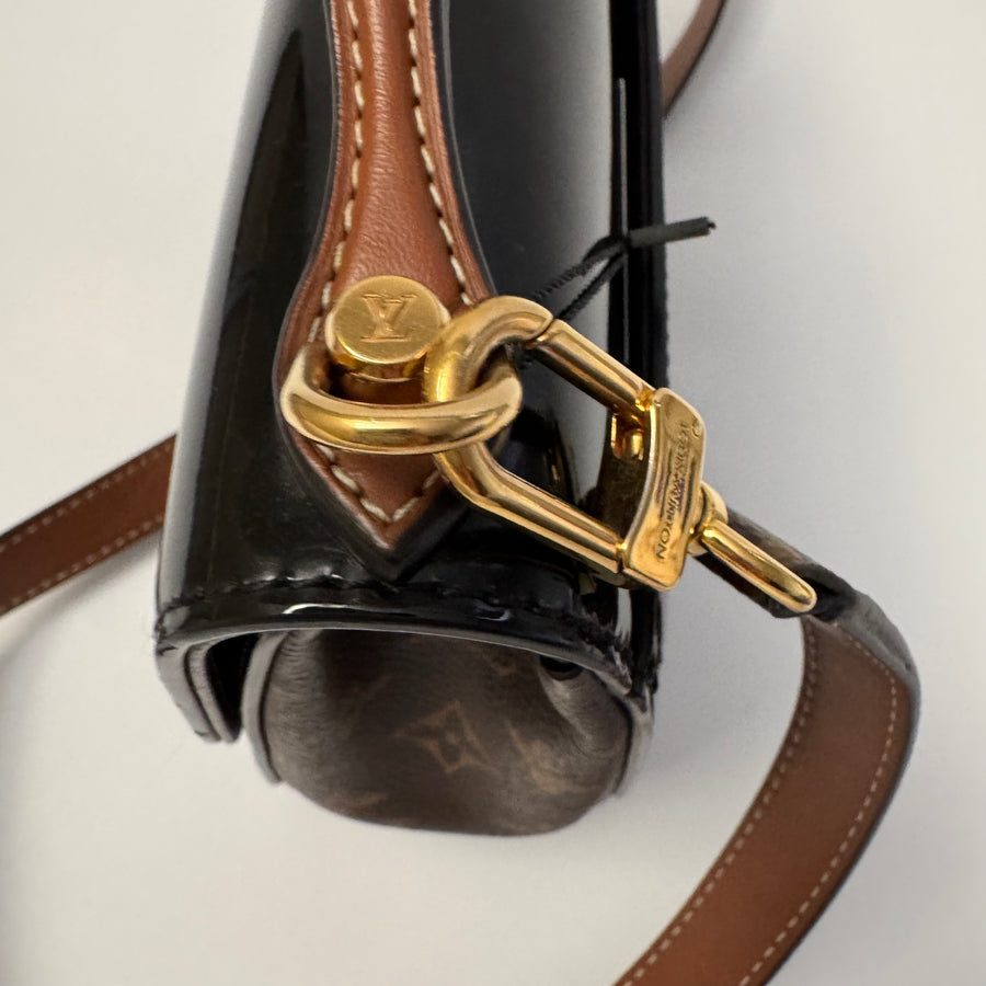 Louis Vuitton Patent Calfskin Monogram Cherrywood BB