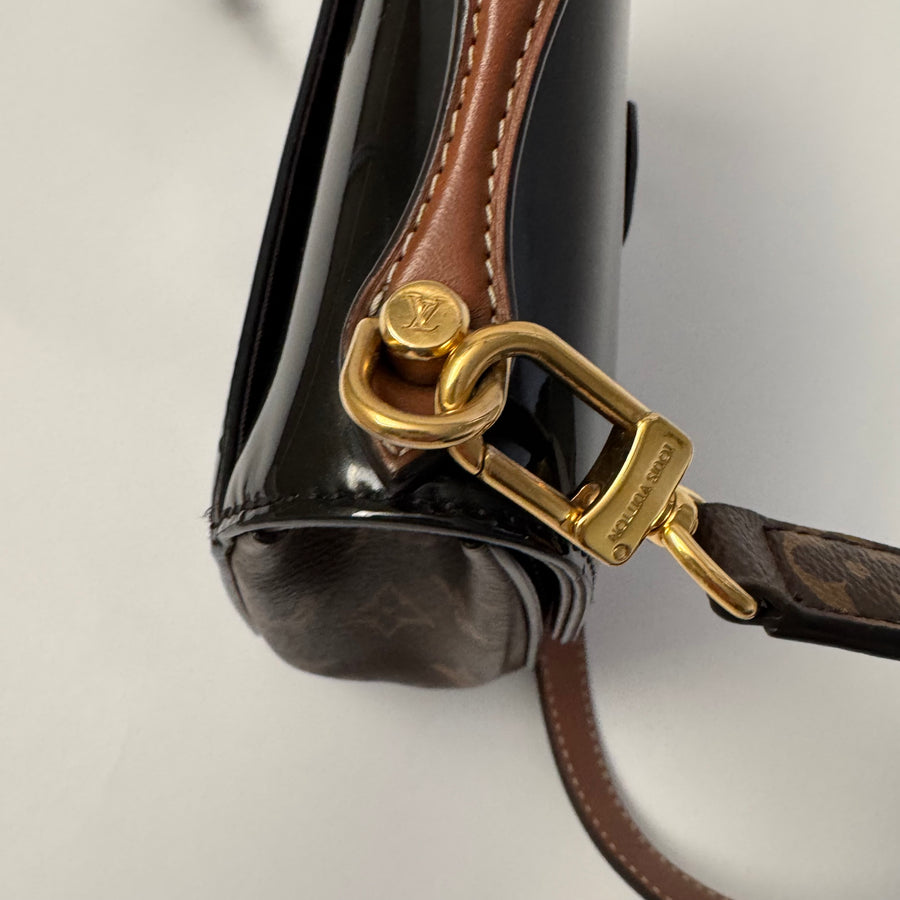 Louis Vuitton Patent Calfskin Monogram Cherrywood BB