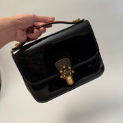 Louis Vuitton Patent Calfskin Monogram Cherrywood BB