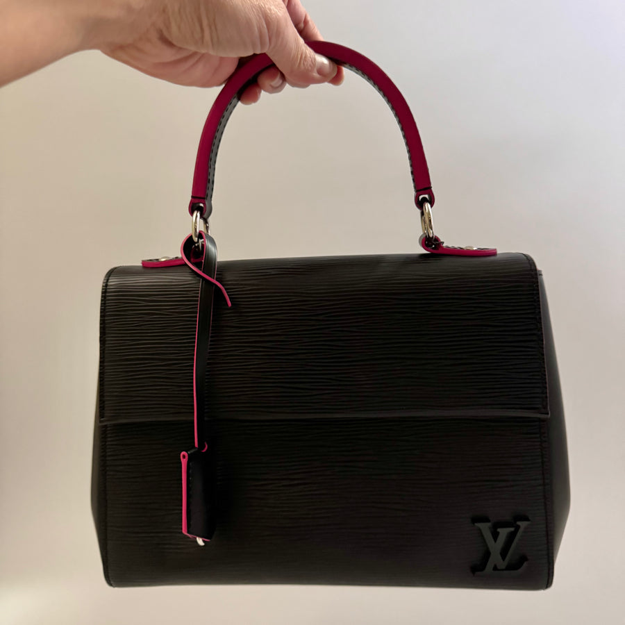 Louis Vuitton Epi Cluny BB Black