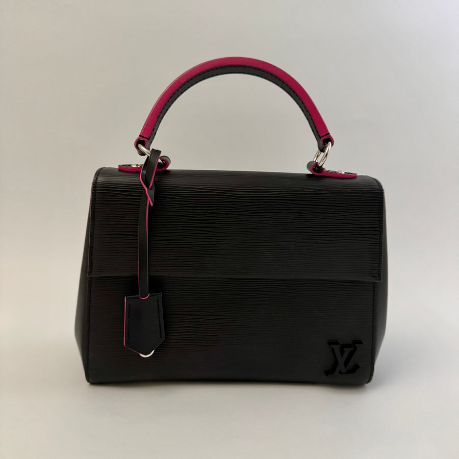 Louis Vuitton Epi Cluny BB Black